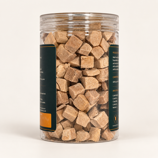 Freeze-Dried Duck Cubes – 90g