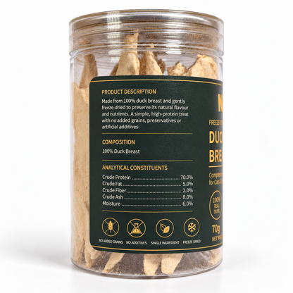 Freeze-Dried Duck Breast – 70g