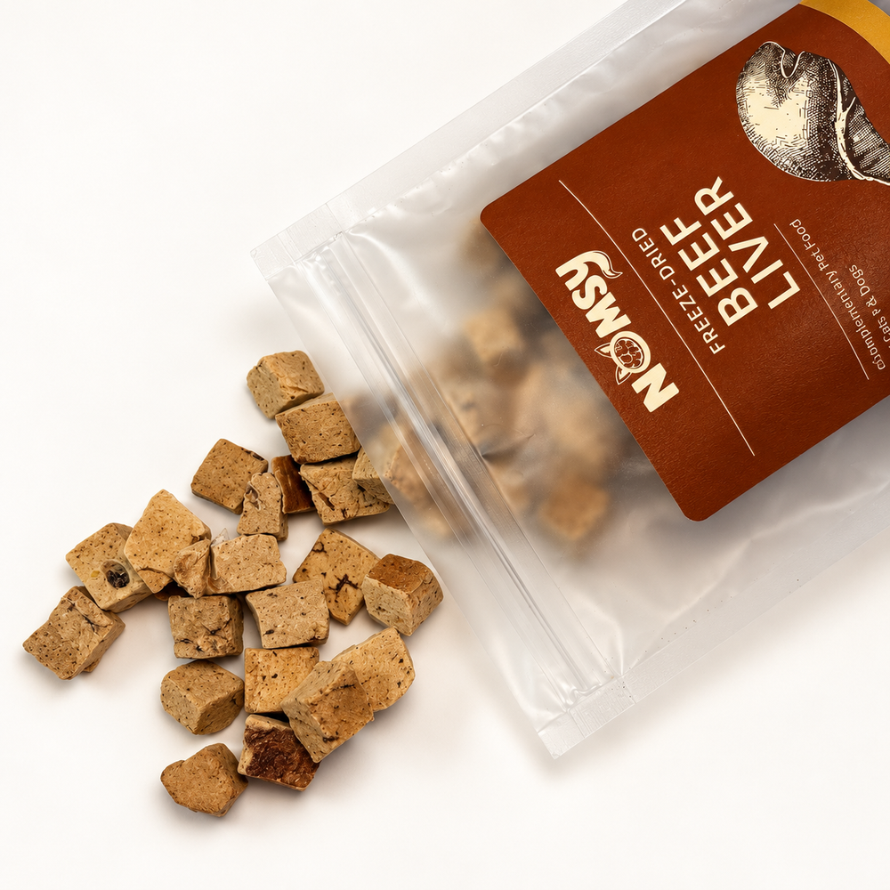 Freeze-Dried Beef Liver – 50g