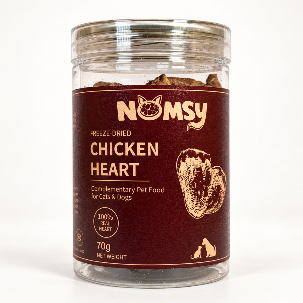 Freeze-Dried Chicken Heart - 70g