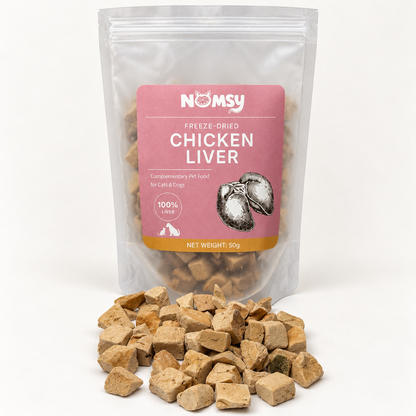 Freeze-Dried Chicken Liver – 50g