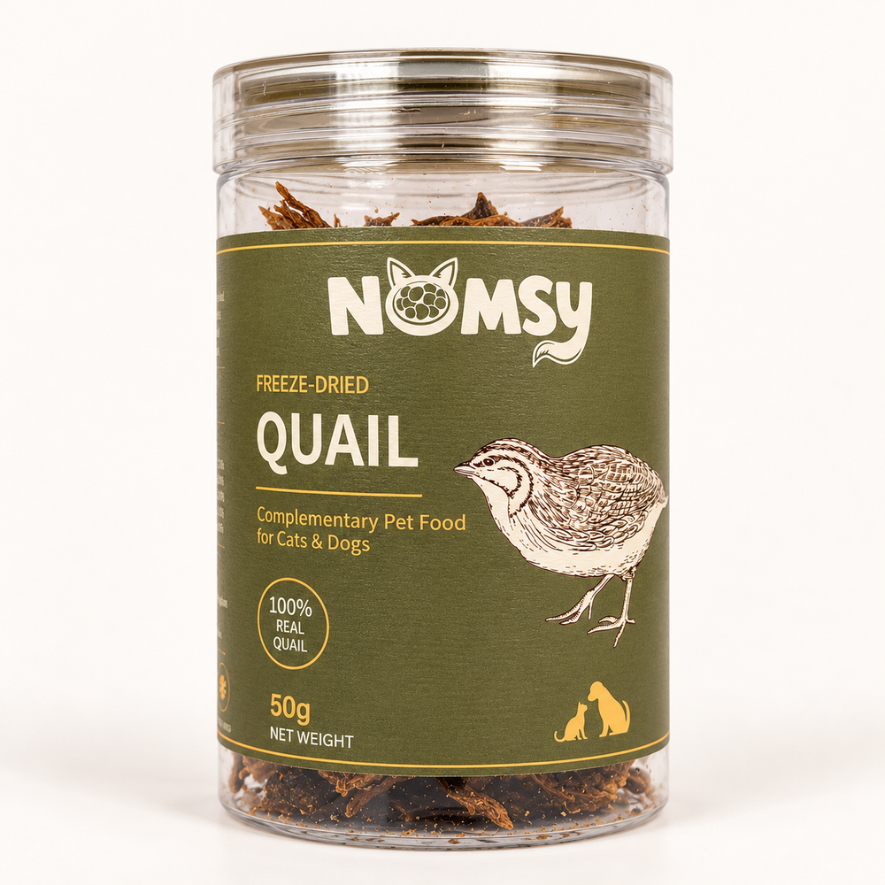 Freeze-Dried Quail – 50g