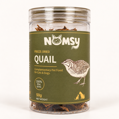 Freeze-Dried Quail – 50g