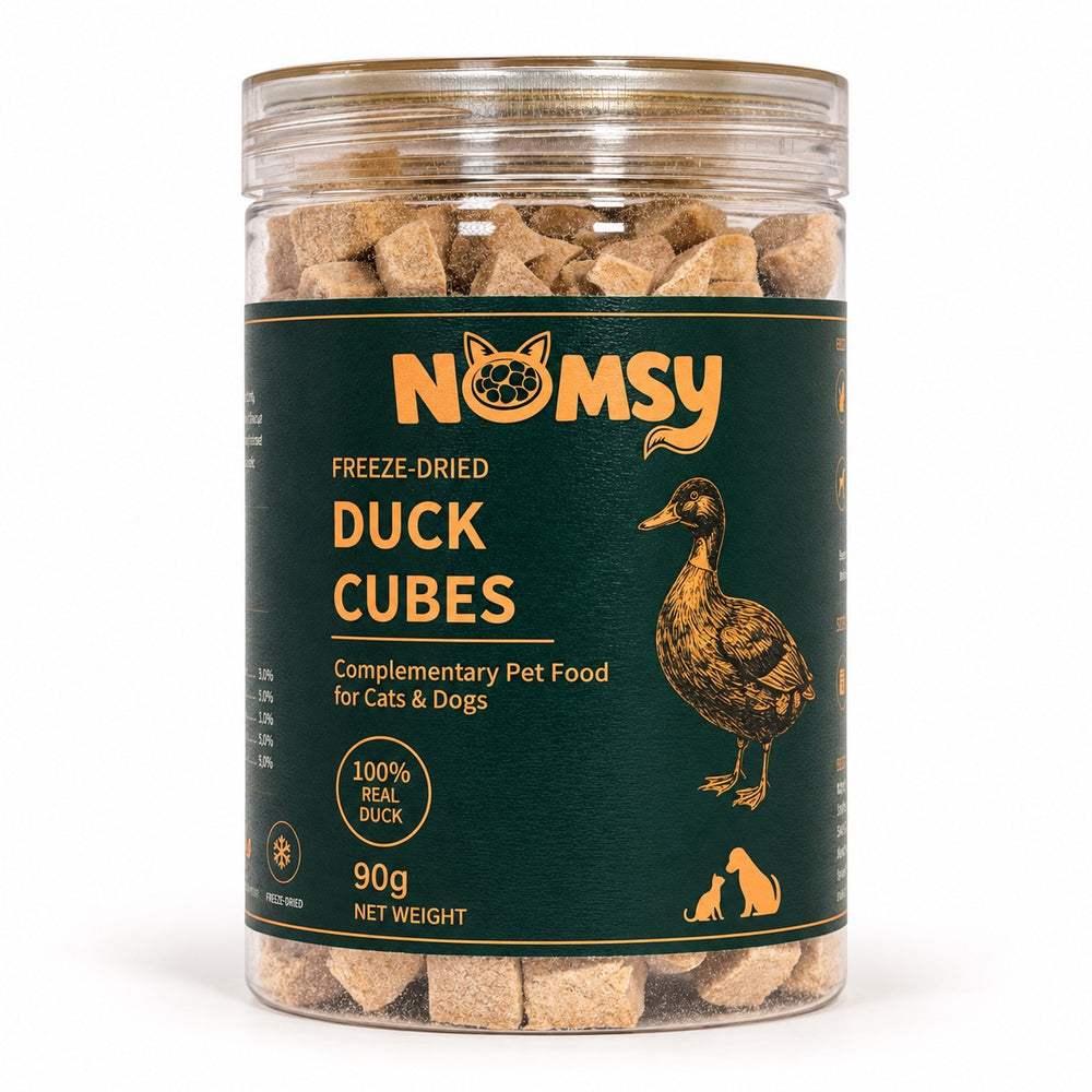 Freeze-Dried Duck Cubes – 90g